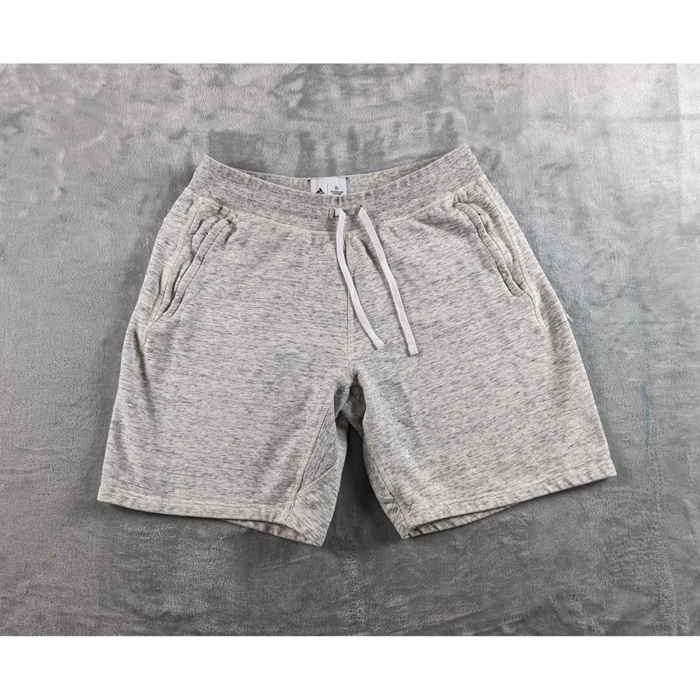 Adidas x Reigning Champ Sweat Shorts Men Medium Gray Zip Pocket 8" Inseam Casual